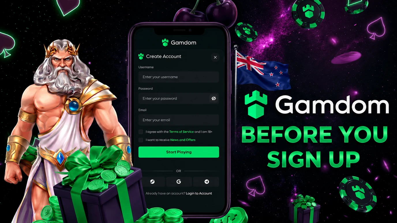What to know before you sign up at Gamdom